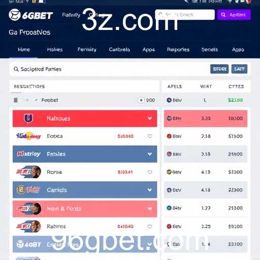 Descubra as Apostas Esportivas no 6gbet: Uma Aventura para Todos os Amantes de Esportes